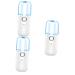 WOONEKY 3pcs Nano Water Replenishing Instrument Handheld Clothes Steamer Handheld Steamers White Plastic