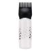 Dyestuff Applicator 170ml Hair Dye Bottle Applicator Brush Shampoo Bottle Hair Dyeing Bottle with Comb Teet for Barbershops Hair Salons(black)