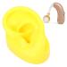 Soft Silicone Fake Ear Model - Left Human Ear Display Teaching Aid (Yellow) #713 | International Shipping Available - Buy Online on GoSupps.com