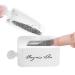 Ghulumn Portable Dipping Recycling Nail Double-Layer Convenient Nail Jewelry - Buy Online on GoSupps.com