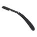 Blade holder foldable razor blade holder with a straight edge stainless steel rubber vintage manual blade holder for hairdressing salon (without blade)