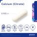 Pure Encapsulations Calcium Citrate Supplement - 180 Capsules for Bone, Teeth, Colon, and Heart Health - Buy Online on GoSupps.com