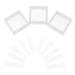 WOFASHPURET Acrylic Nail Tips Display Organizer Jewelry Display Stand 7x7cm White