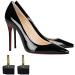 6 Pairs U-Shape Heel Tips Replacement Assorted Sizes - Non-Slip High Heel Caps in Black - Buy Online on GoSupps.com