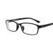 Rongchy myopia glasses men women stylish tr90 glasses short -sighted glasses -0.50 to -6.00 *** Please note that these are not reading glasses *** -1.50 black