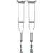 Crutches for Adults Underarm Crutches Disabled Crutches Good Elasticity Highly Adjustable Elderly Crutches Can Split C Great for Travel or Work