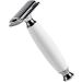 Frcolor Double Safety Razor for Men - Long Handle Manual Shaver with Double-Edged Blades | Ideal for Electricians & Smooth Shaving - Buy Online on GoSupps.com