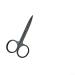 Craft Scissors Stainless Steel Professional Nail Scissor Manicure for Nails Eyebrow Nose Eyelash Cuticle Scissors Curved Pedicure Makeup Tools Scissors