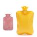 Heat bottles/classic hot water bottle rubber heat bottle ideal for pain relief heat and cold therapy irrigation heat bottle 2 l of warm stem with knitting cover for adults