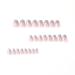Shop Magrace Short Almond Press On Nails | French Tips Full Cover 24 Pcs Stick-On False Nails for Women & Girls - A-102 - Buy Online on GoSupps.com