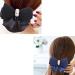 VASANA Two-Way Hair Net with Bow for Women - Stylish Hair Accessory for Work Office and Hotel | Black Hair Clip - Buy Online on GoSupps.com