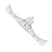 FOMIYES Scale Ruler 10pcs Set Eyebrow Stencil Makeup Gadgets Eyebrow Guide Measure Tool Template Disposable Eyebrow Tools