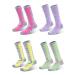 GUUMOR 2/4 Pairs Ski Socks Womens Mens Skiing Snowboarding Sports Warm Winter Thermal Socks Medium 4 Pairs - Middle Tube