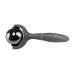 Vinyl Quote Me Roller Massage Ball - Ergonomic Handle Cold Warm Compression Temperature Keeper Stainless Steel Muscle Pain Relief Body Neck Shoulder Back Leg Calf Therapy Ice Heat Hot-Roller Stick Gray