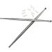 Airgoesin 2pcs Tonsil Stone Removal Pick Set - Premium Stainless Steel Oral Cleaner with 10 Soft Silicone Caps | Tonsillolith Removal Tool - Buy Online on GoSupps.com