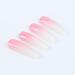 Brishow Pink Long Gradient Press-On Ballerina Nails - 24 Pieces of Artificial Acrylic Nails for Women & Girls - Buy Online on GoSupps.com