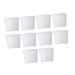 FRCOLOR 10pcs Cover Bunion Cushions Fertoe Toenail Patch Thumb Protector Thumb Guards for Small Sleeve Cushions Caps Spreader Gel Women's Eversion Pad White 1.7x1.5cm White
