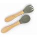 Yum Yum's Baby Weaning Set - 10pc Silicone Feeding Set with Suction Bowl, Spoon, Fork & Cup | Baby Gifts & Presents - Buy Online on GoSupps.com
