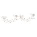 FRCOLOR Set of 2 Bridal Headpieces Hair Accessories Hair Clips Hair Pins Combs Hairdressing Comb Bridal Wedding Hair Comb Hair Combs Side Hair Comb Tiara Bridal Comb Headpiece Hairpin