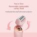 Razor for Women Portable Electric Hair Removal Waterproof 2 in 1 Electric Shaver Razors for Women Cordless Bikini Trimmer Hair Removal for Women with Detachable Heads (Pink) - Buy Online on GoSupps.com
