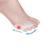 Pinky Toe Separator Tailors Bunion Pads, (10PCS) New Material, Gel Little Pinky Toe Protectors Sleeve for Tailor's Bunions, Curled Pinky Toes, Overlapping Toe, Blisters, Pain Relief from Friction