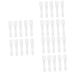 Doitool 300 StK Facial Make-Up Shop Cosmetic Cosmetic Cream Park Silicone Spatel Laspic Face Mask Showing Face cream spatula Einweg mask spoon Applicator Suchaber White Weißx3Stk 7.3x1.5cmx3PCs