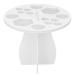 Buy Makeup Brush Drying Rack - 14 Holes Multifunctional Makeup Brush Holder (White) - International Shipping Available - Buy Online on GoSupps.com