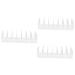 FOMIYES 3pcs Storage Rack Drawer Dividers Desk Drawer Organizers Divided Makeup Organizer Cosmetic Lipstick