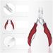 Manicure Dead Skin Scissors Stainless Steel Olecranon Dead Skin Pliers Nail Groove Nail Clippers Toe Clippers Ingrown Toenail Pliers Stainless Steel Manicure Trimming Tools (Size : Zwart) - Buy Online on GoSupps.com