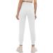 Rosemmetti Women's High Waist Tapered Joggers - White | Perfect for Workout, Yoga, and Running - Buy Online on GoSupps.com