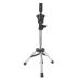 Adjustable Hair Holder Hairdressing Training Head for Hair Stylists Cosmetologists Hair Salons and Cosmetology Students