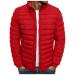 LIUEONG Graphic Hoodies Girls Zip Up Hoodie Kids Hoodies Puffer Jackets for Men Winter Coats Casual Plain Basic Warm Fleece Zip Up Hoodie Drawstring Packable Slim fit Jacket(B-Red 3X-Large)