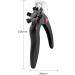 POFET False Nail Tip Professional Adjustable Artificial Nail Trimmer Nail Catcher Trimmer with Turntable for Different Nail Shapes Black - Buy Online on GoSupps.com
