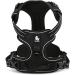Winhyepet Truelove Dog Harness | No-Sweater Reflective | Adjustable Pet Dishes w/ Clips | Control Handle for All Dog Sizes | TLH5651 S Black - Buy Online on GoSupps.com