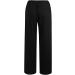 Gufesf Women's Cotton Linen Palazzo Pants - Black, Small | Wide Leg Trousers with Pockets | Dressy Summer Crop Pants - Buy Online on GoSupps.com