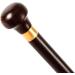 Wooden Cane Solid Walking Stick Wooden Cane Old Man Crutches Gentleman Cane Redwood Walking Stick Round Outdoor Alpenstock Wenge for Elderly Seniors Bathing in Sunlight - Buy Online on GoSupps.com
