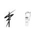 NYX PROFESSIONAL MAKEUP Epic Ink Liner Waterproof Liquid Eyeliner - Black Vegan Formula & Butter Gloss Non-Sticky Lip Gloss - Sugar Glass (Clear) 1 Count (Pack of 1) Black Ink Liner + Lip Gloss