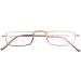 Eyekepper 5-Pack Stainless Steel Half-Eye Reading Glasses +4.00 - Stylish & Durable Brown Readers - Buy Online on GoSupps.com