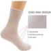 Copper Infused Diabetic Crew Socks - Super Stretch Comfort for Men and Women - 2 Pairs, White, Shoe 5-12 US - Buy Online on GoSupps.com
