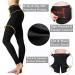 Fleece Lined Women's Thermal High Waist Yoga Pants - Black | Tummy Control, Slimming Workout Leggings - Buy Online on GoSupps.com