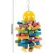 Buy Parrot Toy - Hanging Wooden Swing for Parrots & Birds | Durable & Fun Bird Toys - Buy Online on GoSupps.com