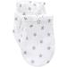 Newborn Baby Hat and Mittens Set - 5pcs Caps and 5 Pairs Gloves for Boys and Girls 0-6 Months | 100% Cotton (Grey) - Buy Online on GoSupps.com