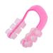 1PC Nose Up Lifting Clip Nose Shaper Nose Lifter Nose Slimming Device Painless Nose Bridge Straightening Nose Beauty Clip(Pink)