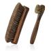 Shoe Brush 2 Wooden Shoe Brushes Set Horse Hair Brush Shoe Shine Brush for Shoe Cleaning Buffing Polishing Sofas Bags Furniture