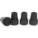 4 Pieces Ferrules Rubber Pads Cane Crutch Anti Slip Bottom End Pads Black 19mm - Buy Online on GoSupps.com