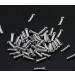100 Pack Wan Chang You Alloy Bike Brake Cable Cap End Tips - Silver for Road & Mountain Bicycles - Buy Online on GoSupps.com