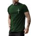 ZDFER Tshirts for Men Short Sleeve Crewneck Muscle Gym Workout Athletic Tee Shirts Summer Casual Ethnic Style Print Tops Matching Couples Stuff Big and Tall Shirts for Men Men's Halloween Shirts 2022