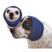 Happy Hoodie the original sedative for dogs and cats 2-pack (1 small 1 tall) for relief and calming dogs noise suppression for dogs the miracle tool for blue