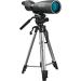 BARSKA Waterproof 30-90x 90 mm Straight Spotting Scope w/Full Tripod Combo