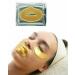 Cascove 20 Eye + Lip Gold Mask Patches Collagen Crystal Gel Pad Face Anti Aging Wrinkle Plush Lips Filler Pout Moisturizing Eye Patches Sheet Beauty Gold Hydrating Pads Ladies Xmas Gift Present